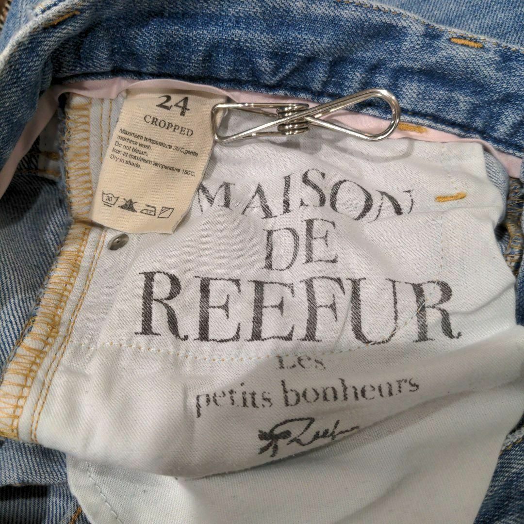 Maison de Reefur(メゾンドリーファー)のMAISON DE REEFUR 梨花 デニムパンツ 24 レディース ジーパン レディースのパンツ(デニム/ジーンズ)の商品写真