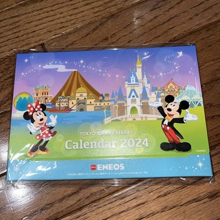 ディズニー(Disney)のエネオス　2024 東京ディズニーリゾート　カレンダー　小(カレンダー/スケジュール)