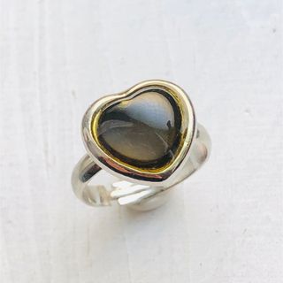 トーガ(TOGA)のヴィンテージ heart ring ハート　調節可能　指輪(リング(指輪))