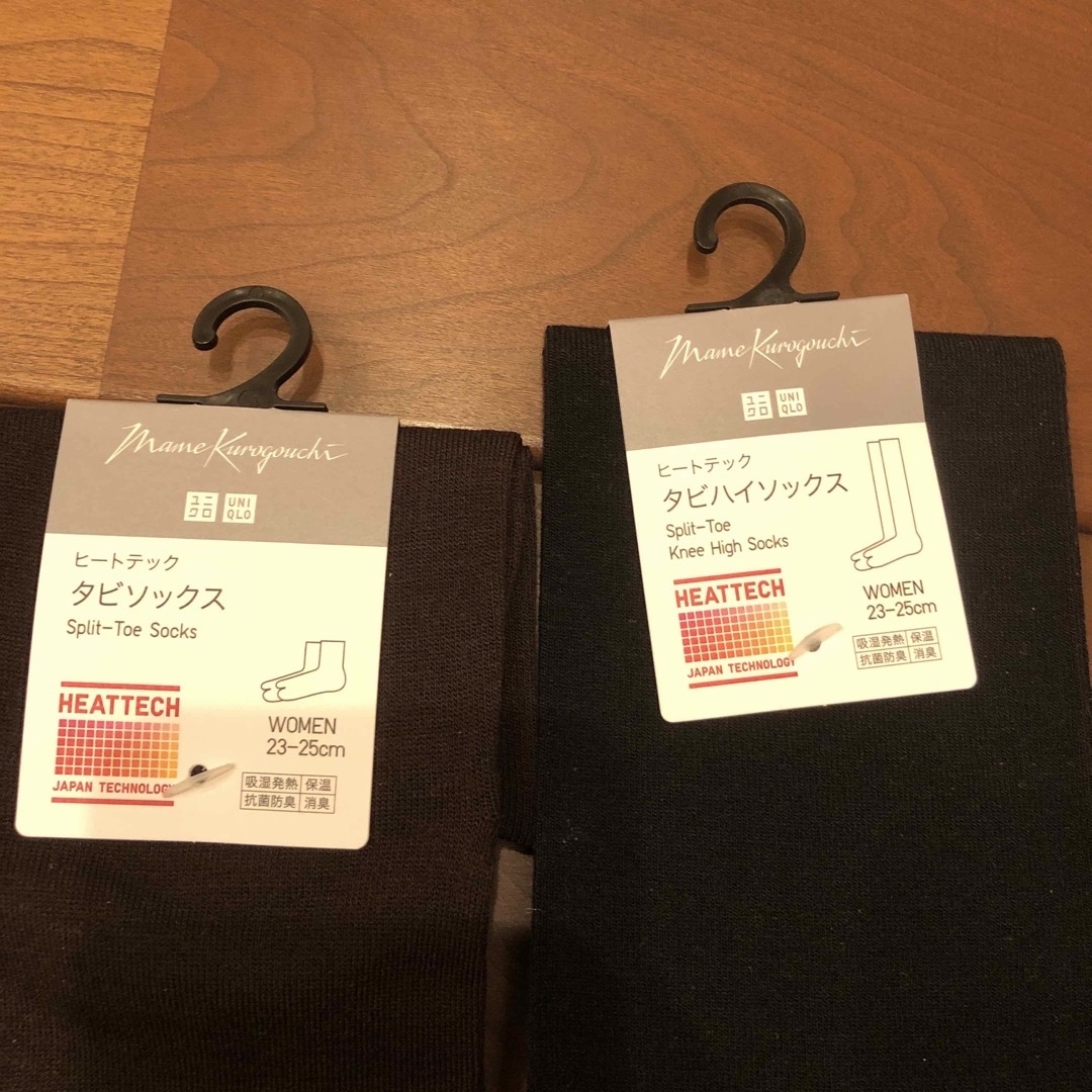 UNIQLO(ユニクロ)のユニクロ　ヒートテック　タビハイソックス・タビソックス レディースのレッグウェア(ソックス)の商品写真