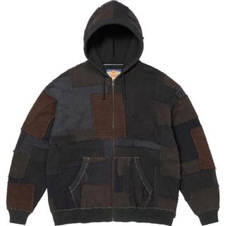 シュプリーム(Supreme)のSupreme Patchwork Zip Up Hooded Sweater(ニット/セーター)