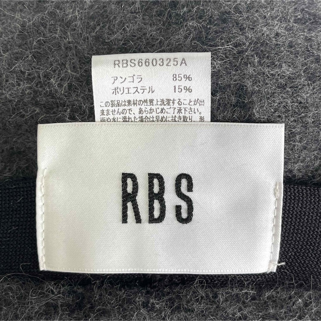 BEAMS(ビームス)の【新品】RBS BEAMS 日本製やわらかふわふわアンゴラがめっちゃ可愛いベレー レディースの帽子(ハンチング/ベレー帽)の商品写真