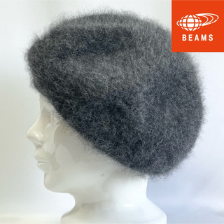BEAMS - 【新品】RBS BEAMS 日本製やわらかふわふわアンゴラがめっちゃ可愛いベレー