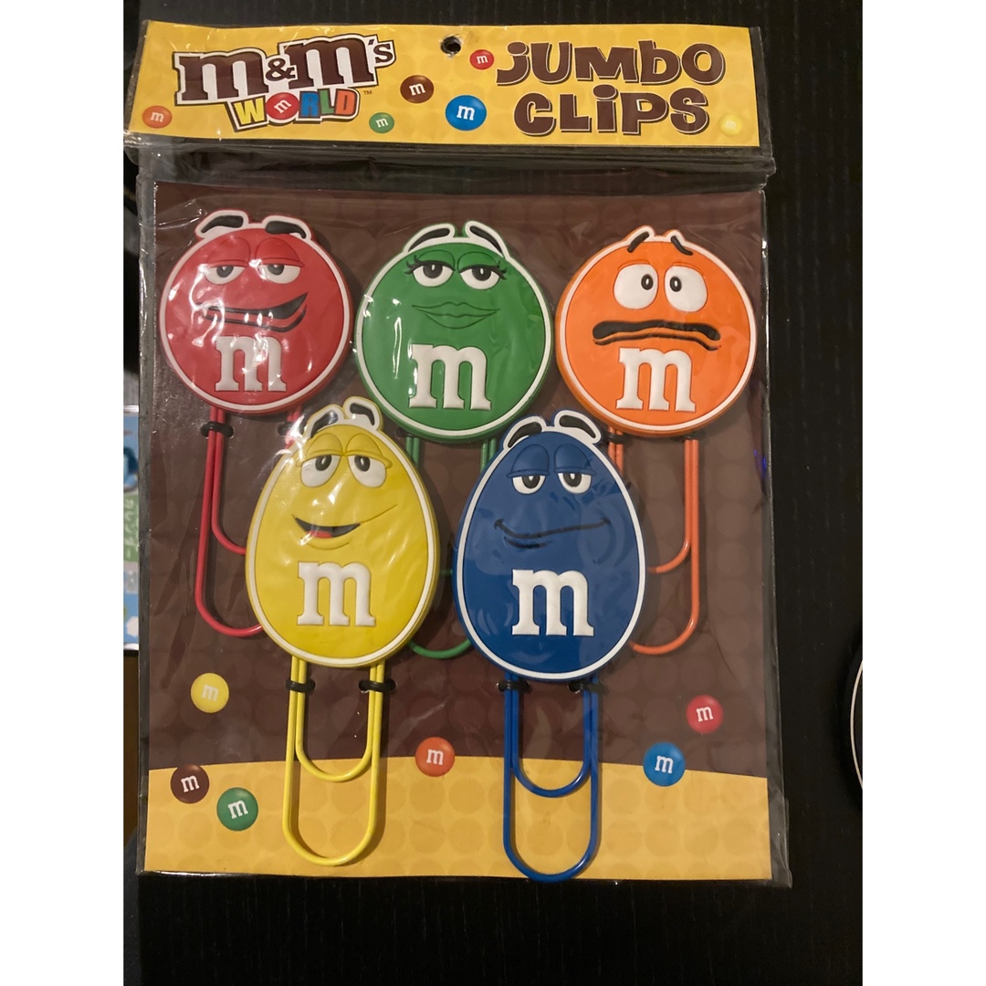 m&m&m's(エムアンドエムアンドエムズ)のm&m's ジャンボクリップ エンタメ/ホビーのおもちゃ/ぬいぐるみ(キャラクターグッズ)の商品写真