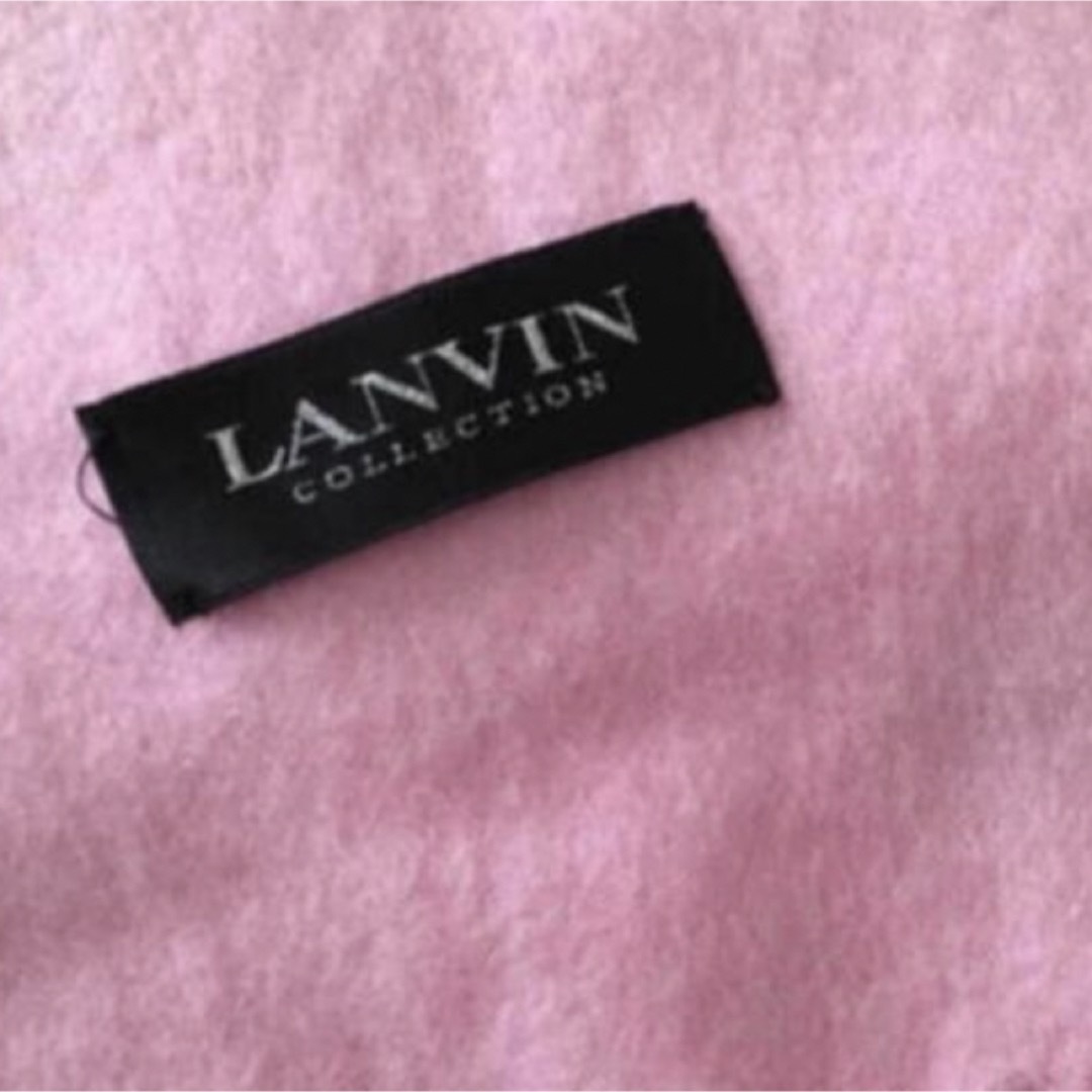 LANVIN COLLECTION(ランバンコレクション)のランバン　LANVIN カシミヤ 大判ストール　37-7 レディースのファッション小物(ストール/パシュミナ)の商品写真