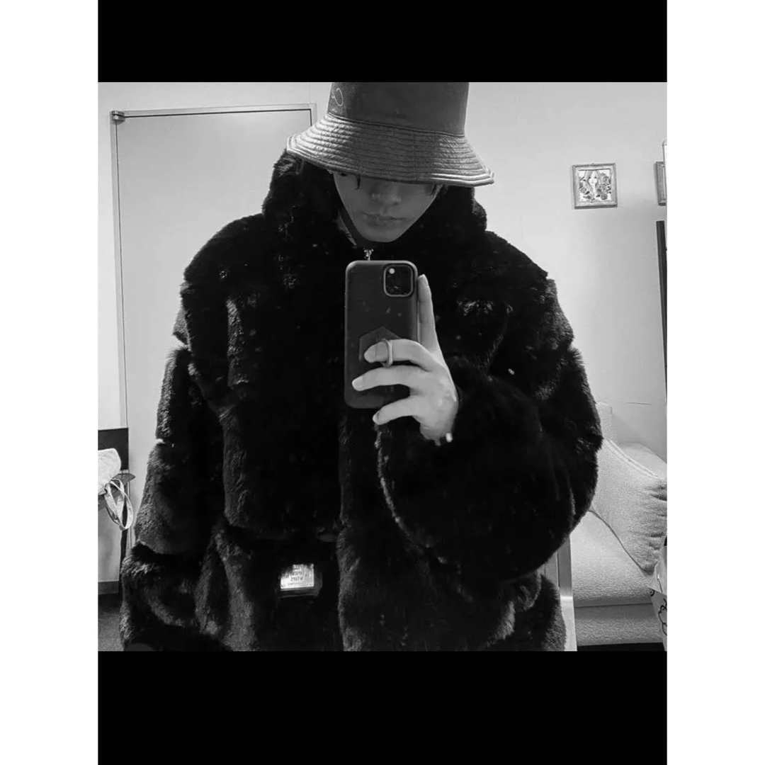 supreme wtaps Faux Fur Hooded Jacket M supreme wtaps Faux Fur Hooded Jacket M