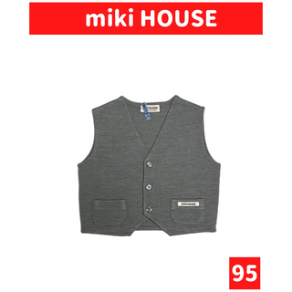 ミキハウス(mikihouse)のmiki HOUSE/ミキハウス フォーマル ベスト size95 グレー(ジャケット/上着)