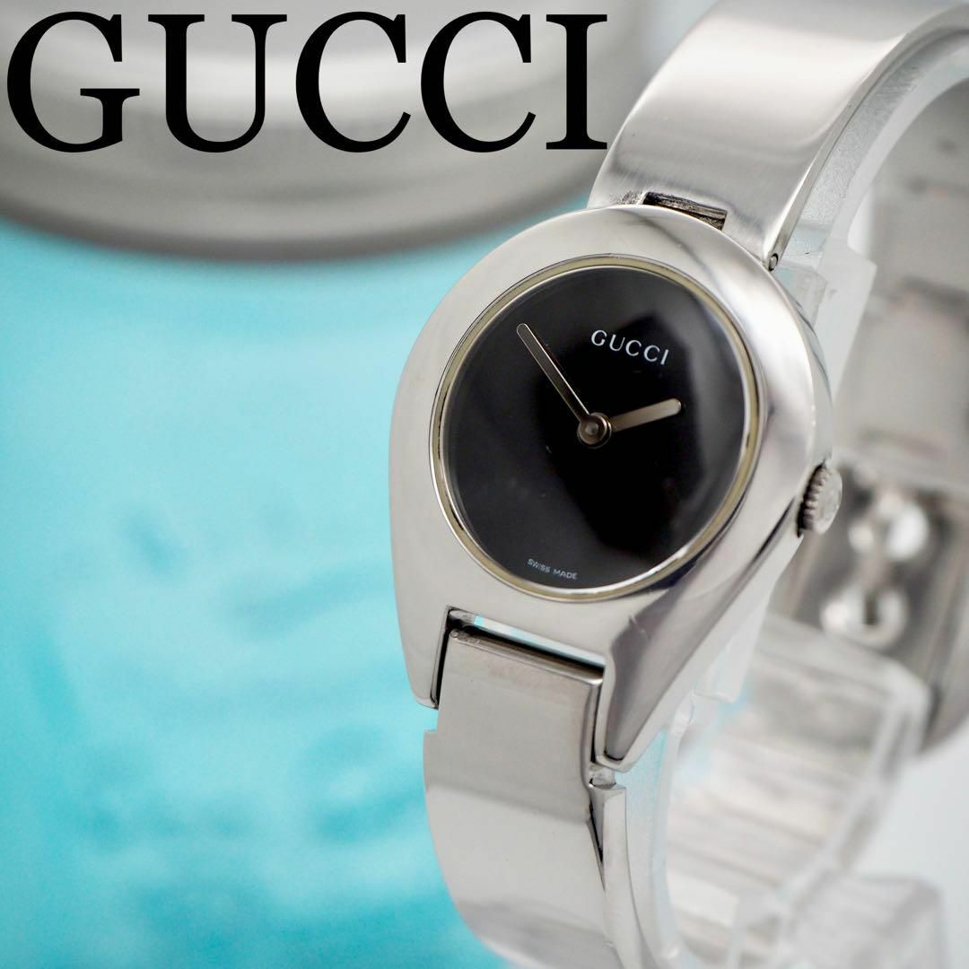 セール特集 55 GUCCI グッチ時計 レディース腕時計 ブラック ブレス