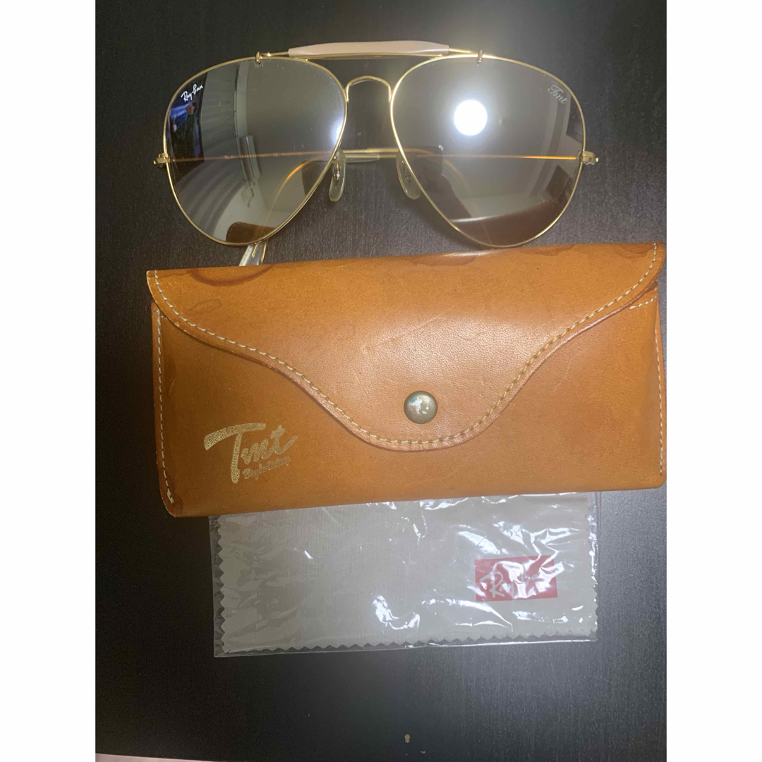 TMT - キムタク 私物 TMT x RAYBAN サングラス ティアドロップの TMT - キムタク 私物 TMT x RAYBAN サングラス ティアドロップの