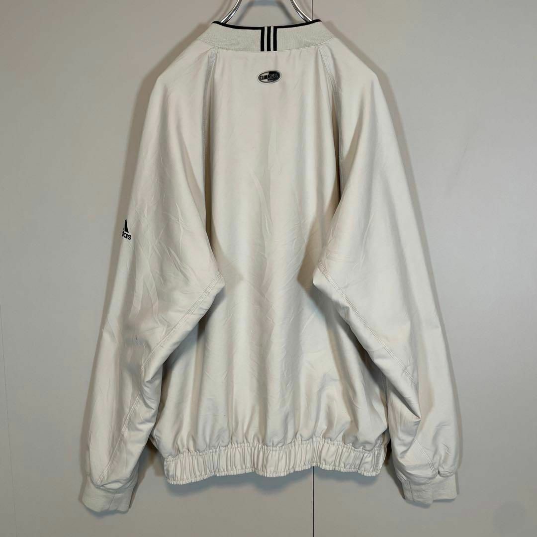 adidas - 【クリーム色】adidas プルオーバーナイロンジャケット adidas - 【クリーム色】adidas プルオーバーナイロンジャケット