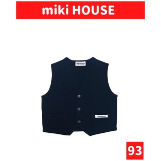 ミキハウス(mikihouse)のmiki HOUSE/ミキハウス フォーマル ベスト size93 ネイビー(ドレス/フォーマル)