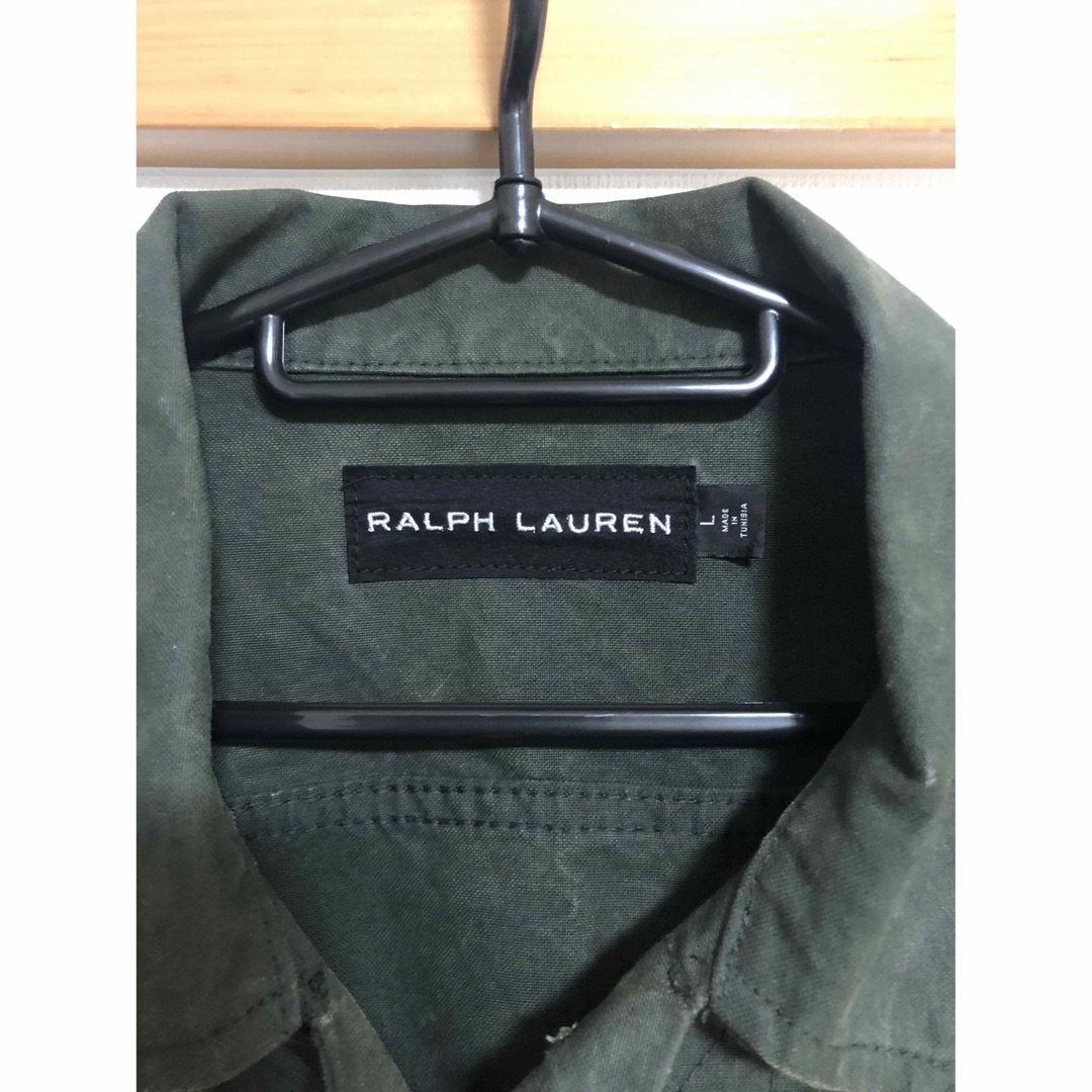 Ralph Lauren(ラルフローレン)のラルフローレン ブラックレーベル デニム オイルドジャケット メンズのジャケット/アウター(Gジャン/デニムジャケット)の商品写真