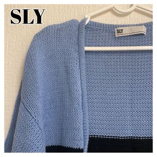 スライ(SLY)の値下げ‼️SLY スライ　カーディガン　トップス　ニット　レディース　秋冬(カーディガン)