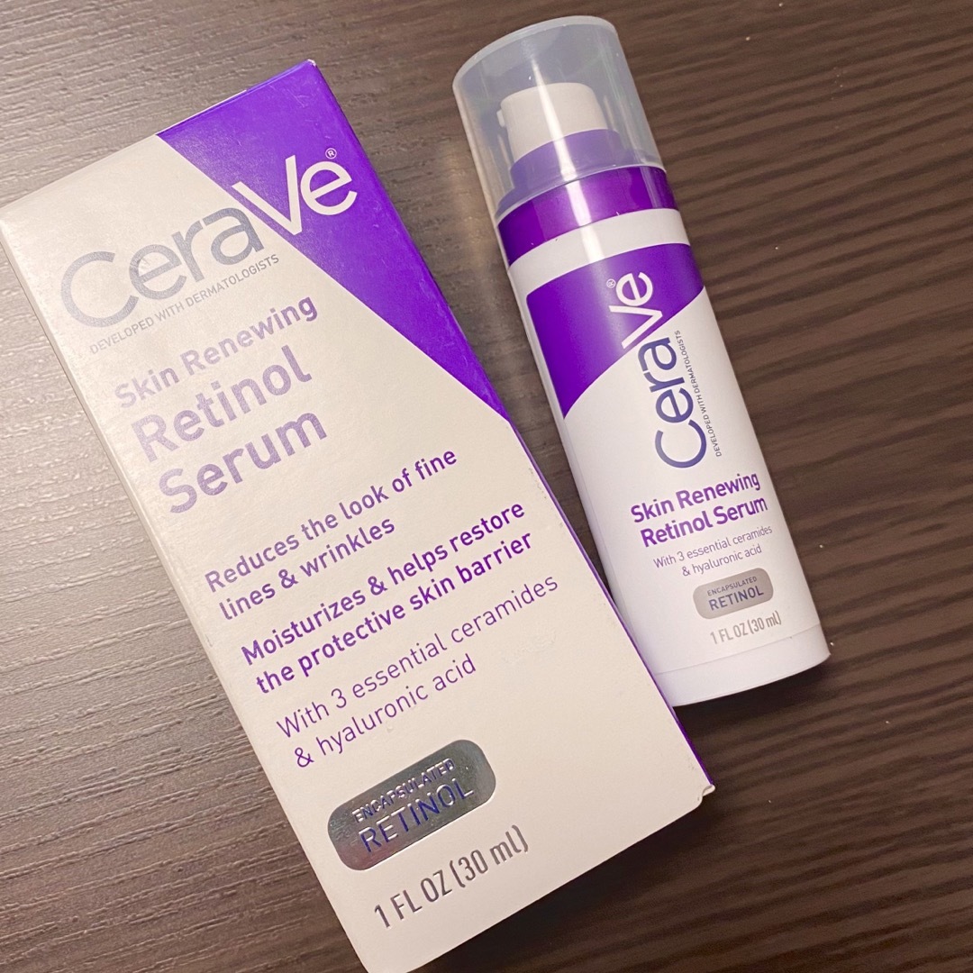 箱なし◎CeraVe スキンリニューイングレチノールセラム 紫 1本 コスメ/美容のスキンケア/基礎化粧品(美容液)の商品写真