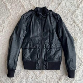 ヒステリックグラマー(HYSTERIC GLAMOUR)のヒステリックグラマー HG 豚革 レザー ブルゾン 革ジャン ピッグスキン(レザージャケット)