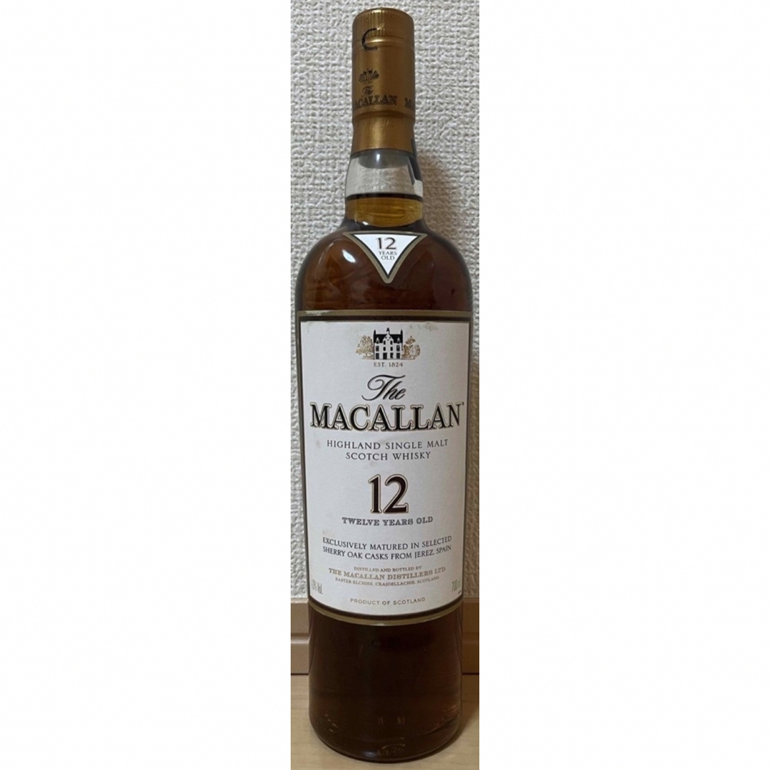 マッカラン - マッカラン シェリーオーク12年 旧ボトルの通販 by Bee's