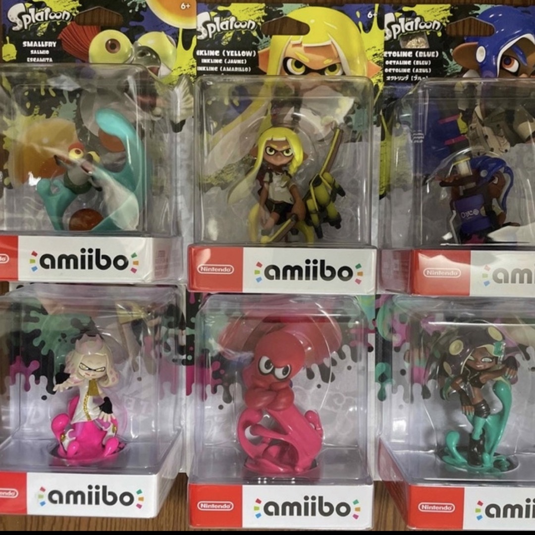 任天堂 - スプラトゥーン amiibo 6体バラセットの通販 by n's shop