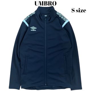 アンブロ(UMBRO)の美品 UMBRO トラックジャケット ワンポイント テック ブラック(ジャージ)