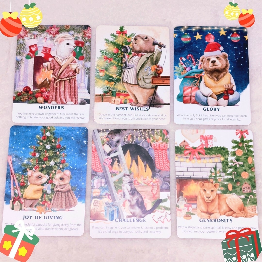エンタメ/ホビー新品 スペシャルギフト クリスマススピリット オラクルカード コレクション