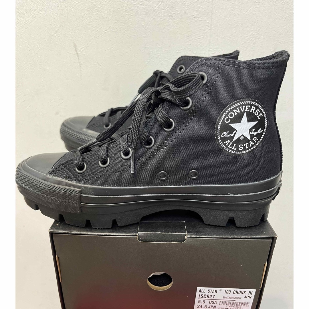 新品未使用ですCONVERSE コンバース ALL STAR 厚底 スニーカー 新品未