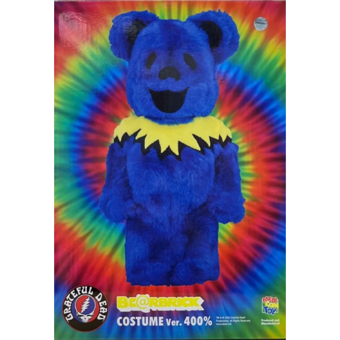 BE@RBRICK GRATEFUL DEAD DANCING BEARS BE@RBRICK GRATEFUL DEAD DANCING BEARS