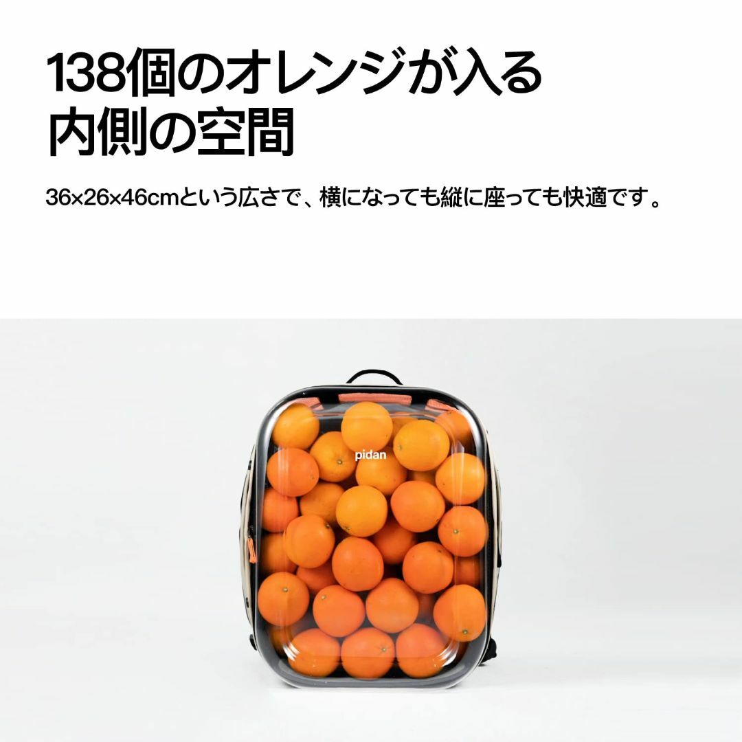 pidan ペットキャリー バッグ 猫 キャリー 大きめ 猫キャリーバッグ 折り その他のペット用品(猫)の商品写真