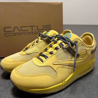 ナイキ(NIKE)のTravis Scott Nike AirMax1 CACT US Gold(スニーカー)