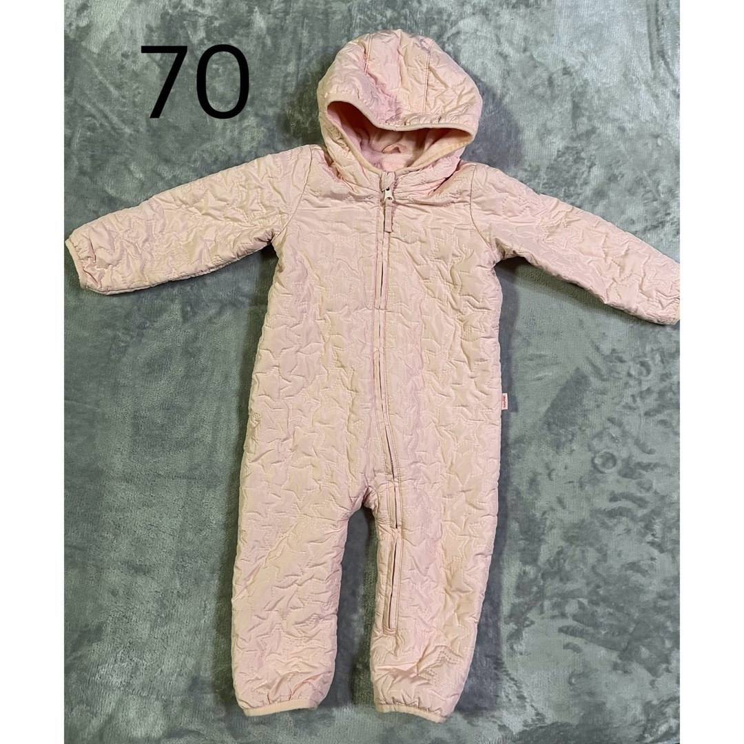 babyGAP(ベビーギャップ)のベビーギャップ　70 ジャンプスーツ　星柄 キッズ/ベビー/マタニティのベビー服(~85cm)(カバーオール)の商品写真