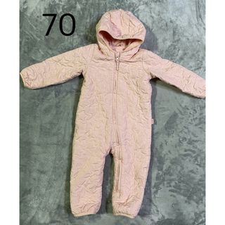 ベビーギャップ(babyGAP)のベビーギャップ　70 ジャンプスーツ　星柄(カバーオール)