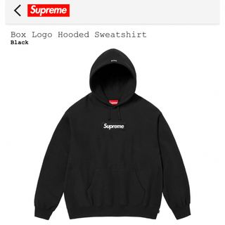 シュプリーム(Supreme)のMサイズ！Supreme  Box Logo Hooded Black(パーカー)