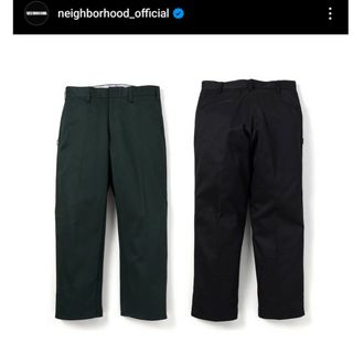 ネイバーフッド(NEIGHBORHOOD)のネイバーフッド　21SS WP.WIDE /EC-PT ブラック 新品未使用 S(ワークパンツ/カーゴパンツ)