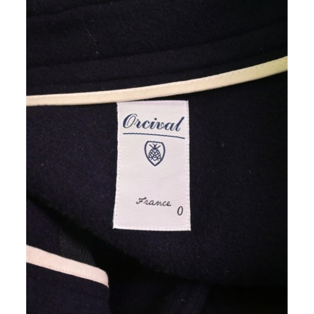 ORCIVAL(オーシバル)のORCIVAL オーシバル ダッフルコート 0(S位) 紺 【古着】【中古】 レディースのジャケット/アウター(ダッフルコート)の商品写真