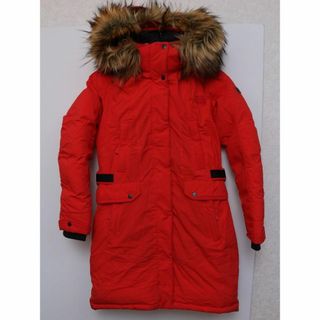 ザノースフェイス(THE NORTH FACE)のTHE NORTH FACE ダウンロングジャケット 80(レディースS)汚有(ダウンコート)