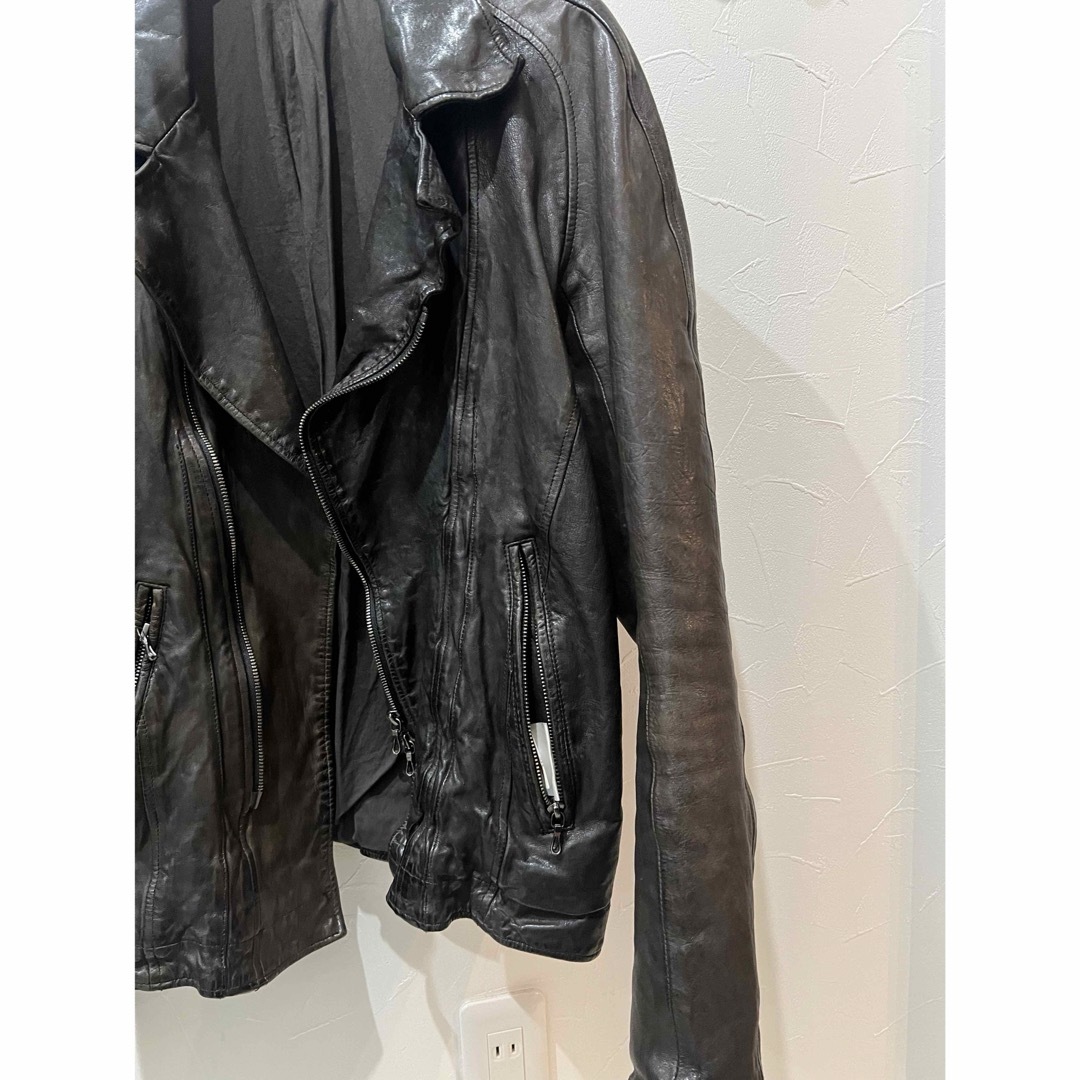 JULIUS(ユリウス)の00s julius ユリウス leather riders jacket メンズのジャケット/アウター(レザージャケット)の商品写真