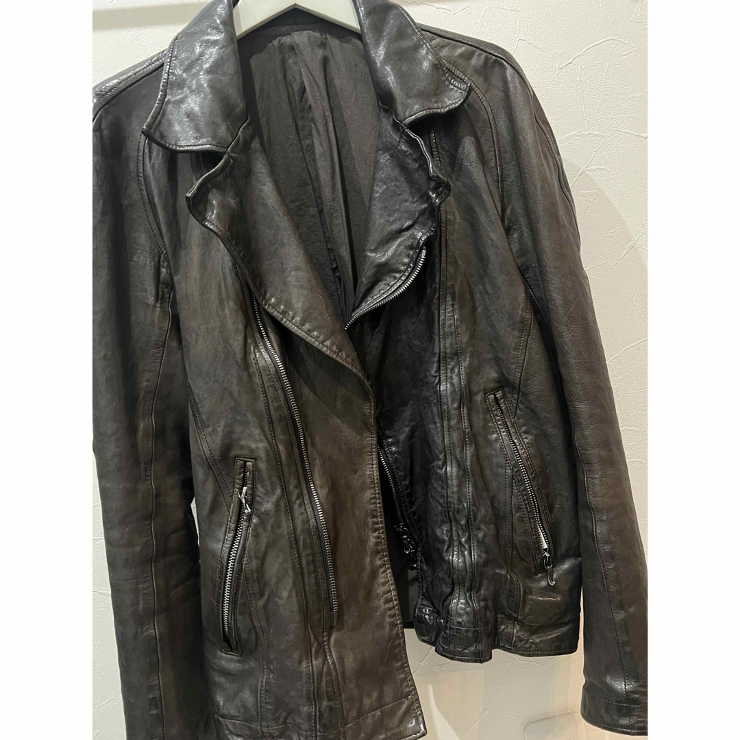 JULIUS(ユリウス)の00s julius ユリウス leather riders jacket メンズのジャケット/アウター(レザージャケット)の商品写真