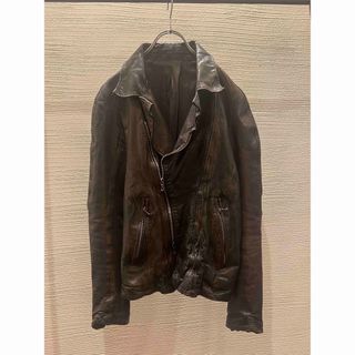 ユリウス(JULIUS)の00s julius ユリウス leather riders jacket(レザージャケット)