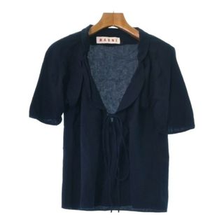 マルニ(Marni)のMARNI マルニ カジュアルシャツ 38(S位) 紺 【古着】【中古】(シャツ/ブラウス(長袖/七分))