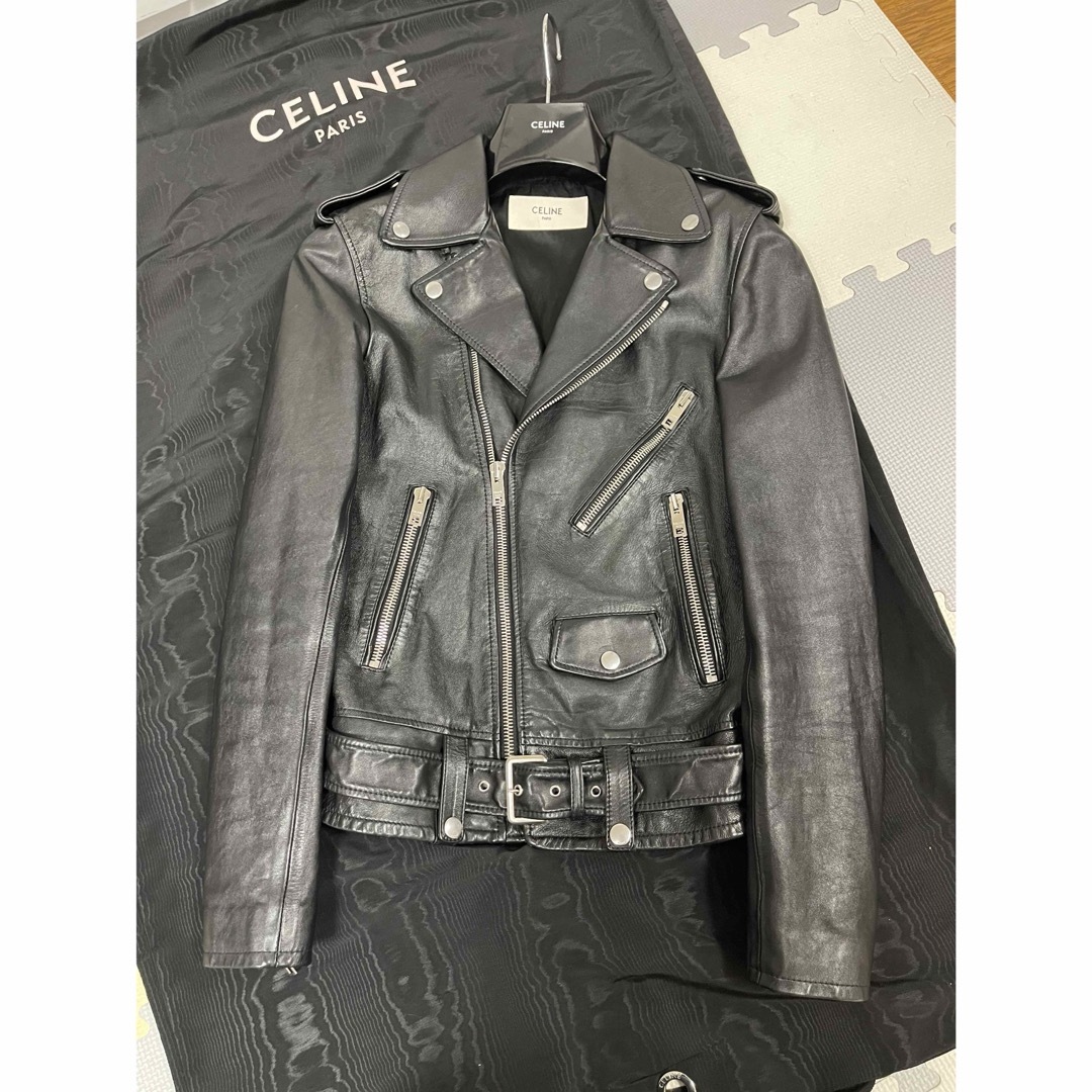 celine - セリーヌCELINE 19SS クラシックバイカーレザーライダース