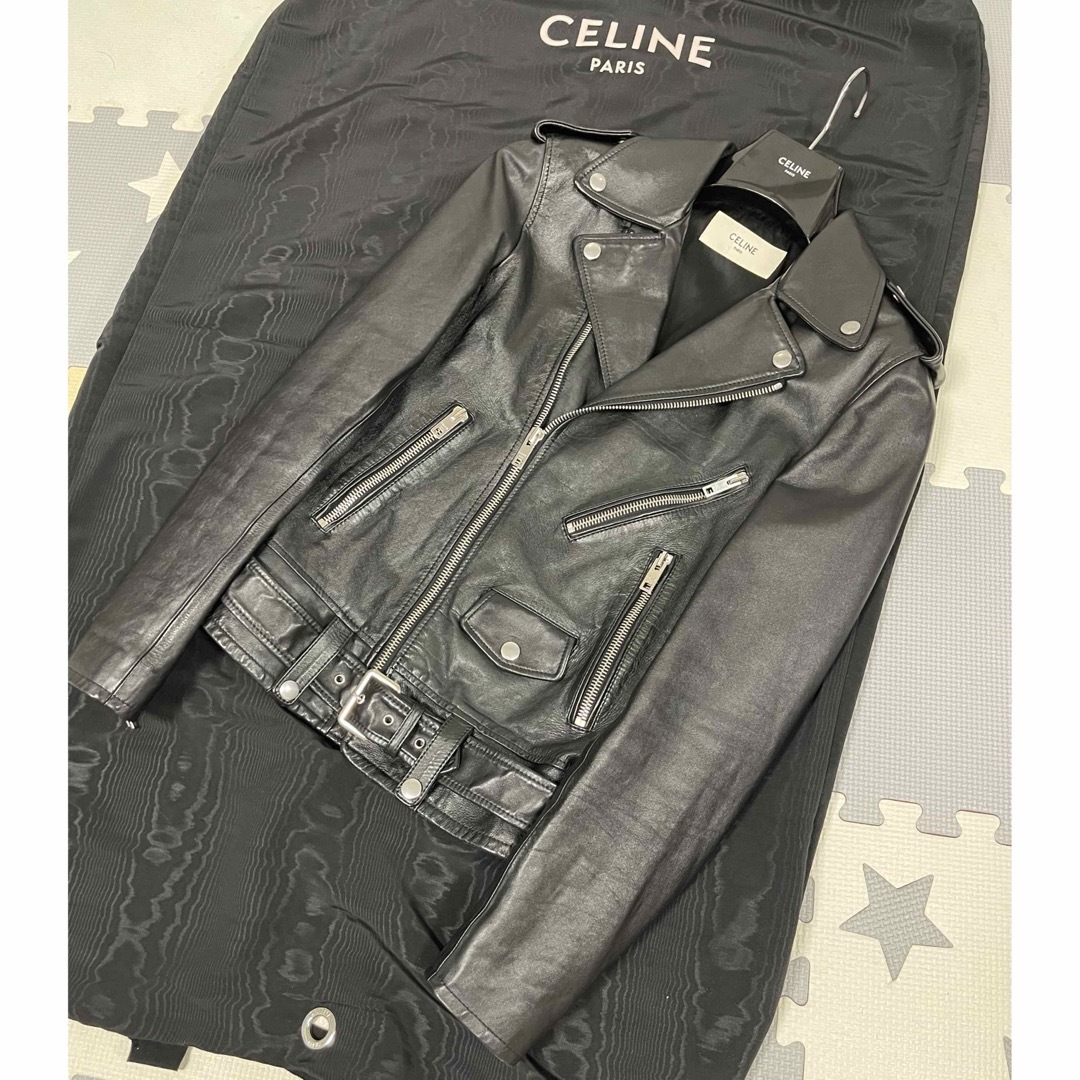 celine - セリーヌCELINE 19SS クラシックバイカーレザーライダース