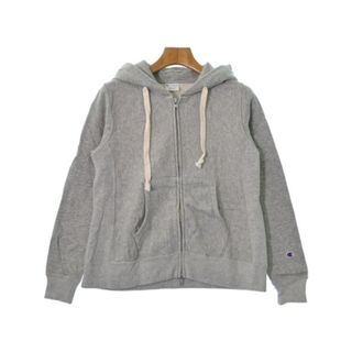 チャンピオン(Champion)のCHAMPION チャンピオン パーカー M グレー 【古着】【中古】(パーカー)