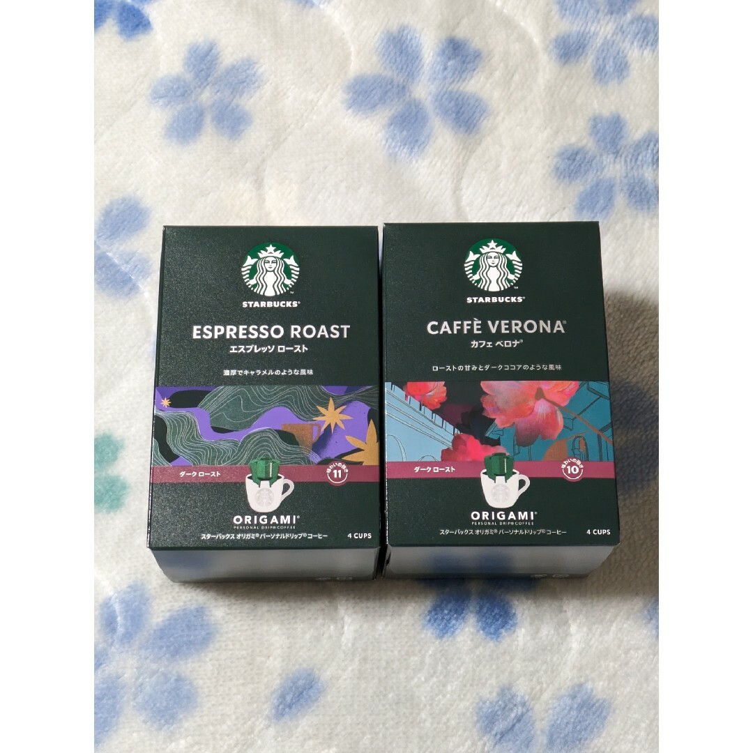 Starbucks(スターバックス)の☆スターバックス コーヒー オリガミ 8袋☆送料無料 食品/飲料/酒の飲料(コーヒー)の商品写真