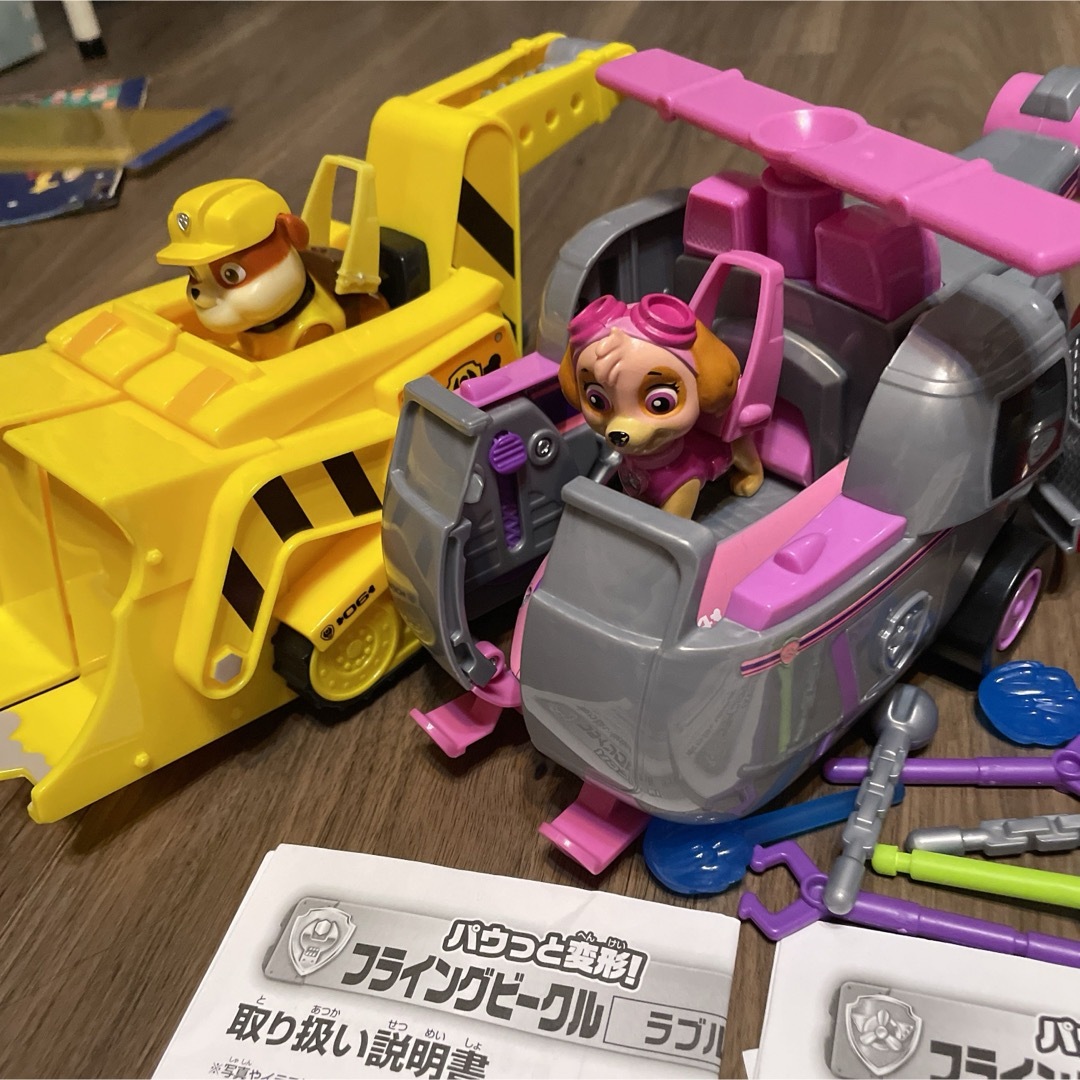 Takara Tomy(タカラトミー)のパウパトロール　フライングビークルゼット エンタメ/ホビーのおもちゃ/ぬいぐるみ(キャラクターグッズ)の商品写真