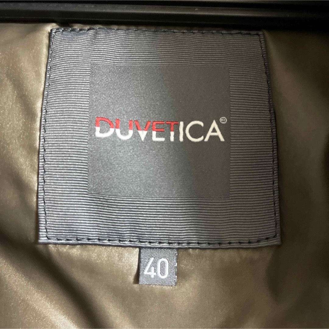 DUVETICA(デュベティカ)のデュベティカ ダウンコート Kappa 40 フォックスファー　ダークネイビー レディースのジャケット/アウター(ダウンコート)の商品写真