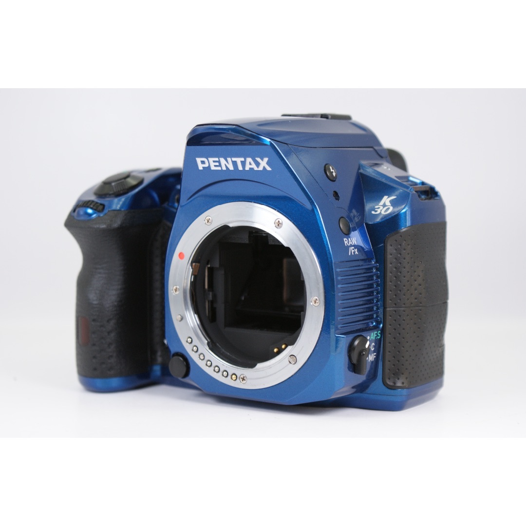 PENTAX(ペンタックス)のPENTAX K30(レア色のブルー)動作確認済み#407 スマホ/家電/カメラのカメラ(デジタル一眼)の商品写真