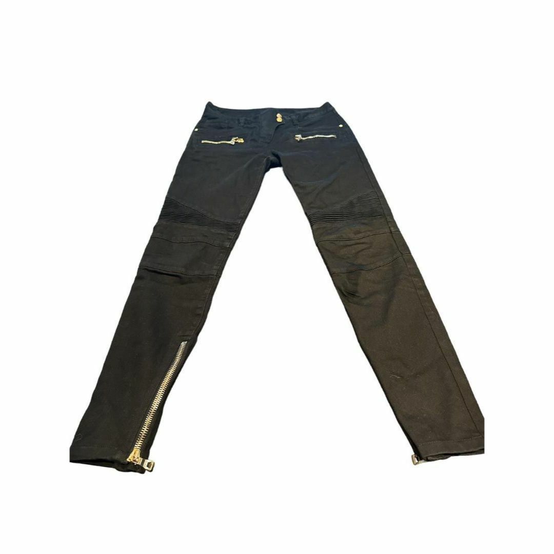 BALMAIN スキニー バイカー デニム パンツ 34 パンツ BALMAIN スキニー バイカー デニム パンツ 34 パンツ