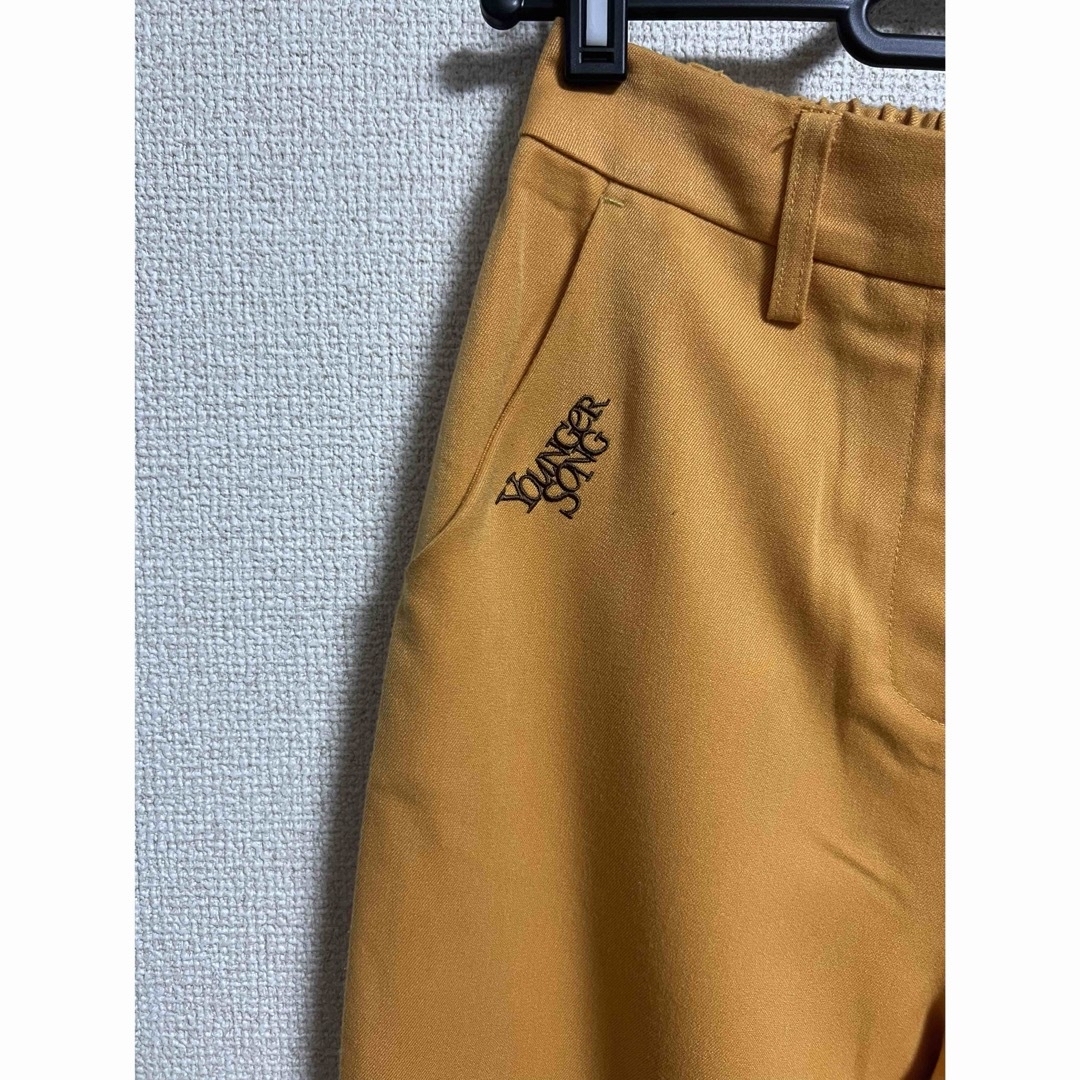 youngersong フレアパンツ メンズのパンツ(スラックス)の商品写真