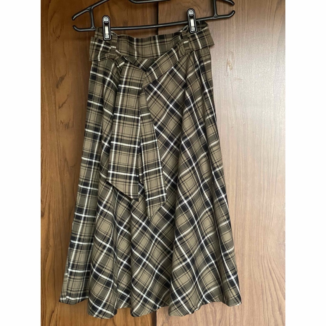 OPAQUE.CLIP(オペークドットクリップ)のOPAQUE.CLIP チェック柄スカート レディースのスカート(ひざ丈スカート)の商品写真