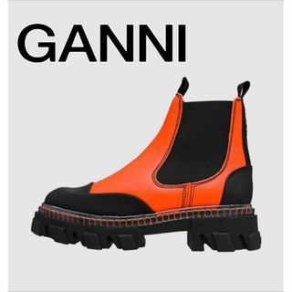 新品☆GANNI Cleated Low Chelsea Boot(ブーツ)