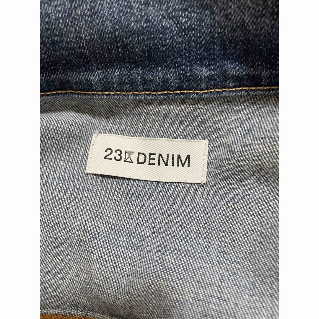 23区(ニジュウサンク)の23区 洗えるDENIMストレッチジャケット レディースのジャケット/アウター(Gジャン/デニムジャケット)の商品写真