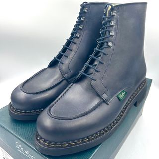 パラブーツ(Paraboot)の【SHIPS別注】パラブーツ　BEAULIEUボーリュー　UK7　ネイビー(ブーツ)